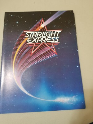 Starlight Express Broadway Souvenir Program W/company Cast