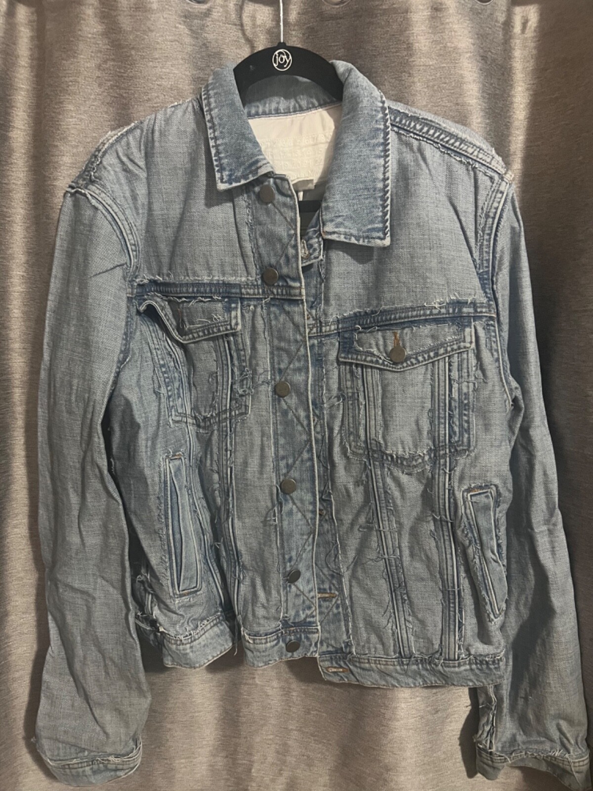 RARE NWT MAISON MARTIN MARGIELA x HM REVERSED DENIM JACKET RARE NWT MAISON MARTIN MARGIELA x HM REVERSED DENIM JACKET
