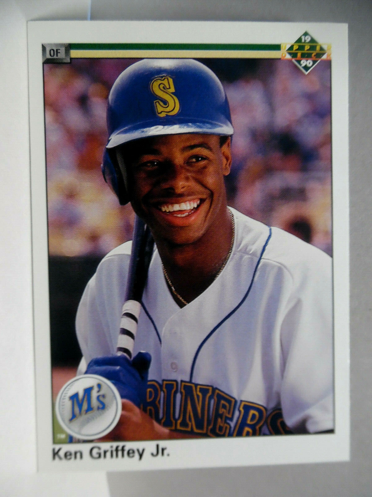 Ken Griffy jr カード 1990 UPPER DECK # 156 KEN GRIFFEY JR BASEBALL CARD