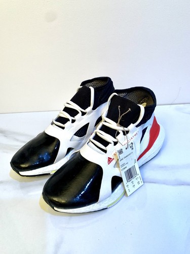 Adidas UltraBoost 21 x Stella McCartney White Black Sz 6 Wm