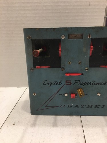 VINTAGE HEATHKIT REMOTE CONTROLER RC AIRPLANE MODEL GDA - 47-1