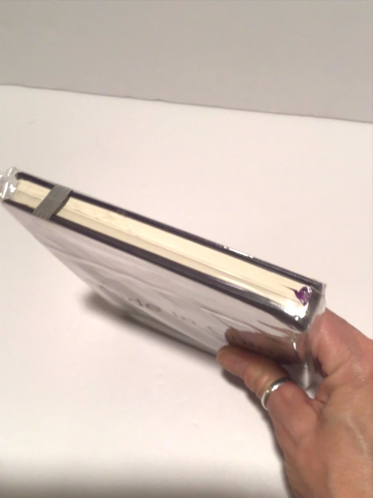 NYDJ Dotted Journal Notebook Diary w/ Elastic Page Marker RARE