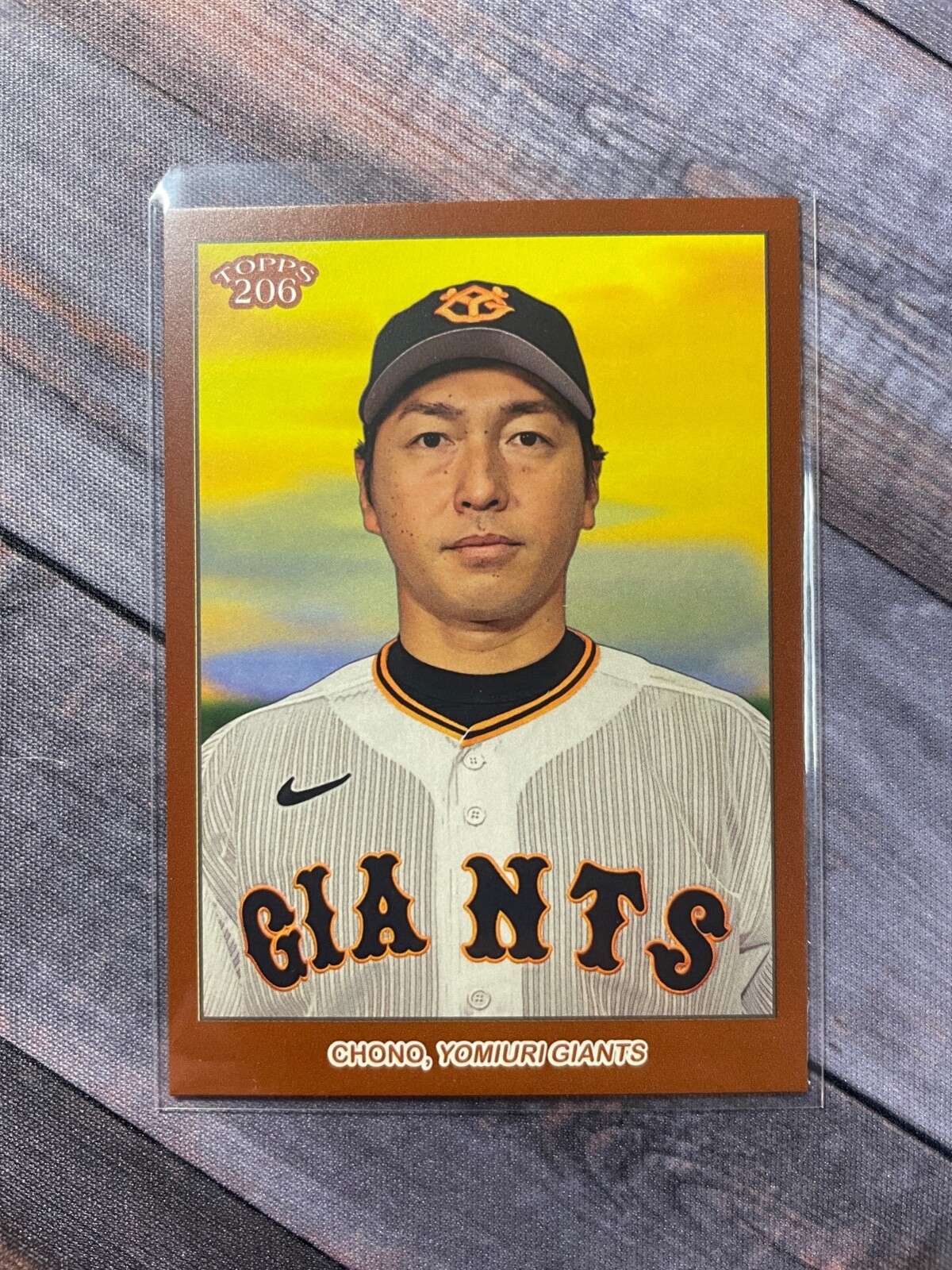 2023 Topps NPB 206 Bronze Hisayoshi Chono Yomiuri Giants #86 2023 Topps NPB 206 Bronze Hisayoshi Chono Yomiuri Giants #86