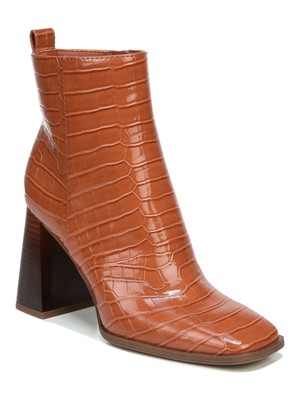 

CIRCUS BY SAM EDELMAN Женские коричневые ботильоны Pascha на блочном каблуке с квадратным носком, 8 м, Коричневый, H2877S2