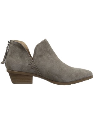 

KENNETH COLE Женские Бетонно-Серые Кожаные Ботильоны с Боковой Вырезом На Блочном Каблуке, Серый, LR01298SU