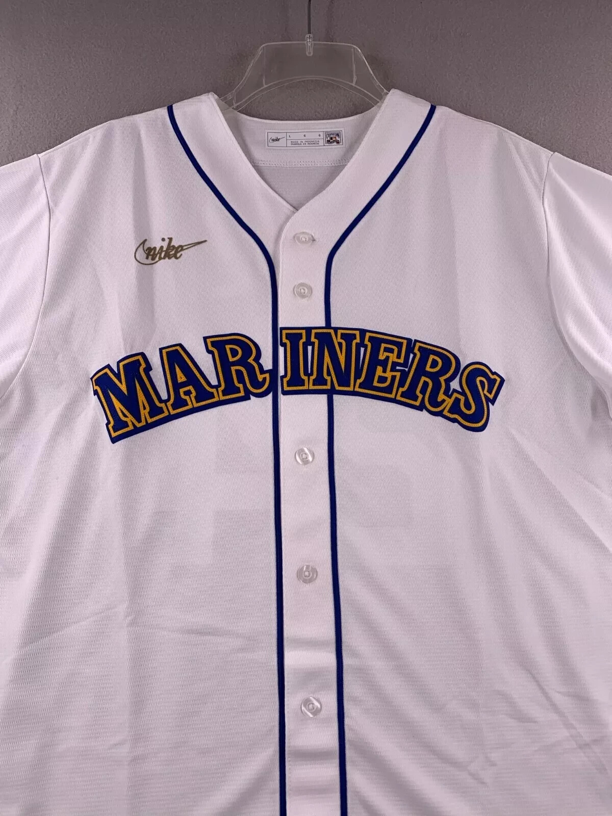 Ken Griffey Jr Seattle Mariners Nike Cooperstown Collection Jersey