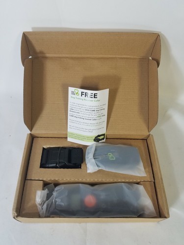 Dog Care TC01 Training Collar Rechargeable Dog Shock Collar w/3 Modes Open Box