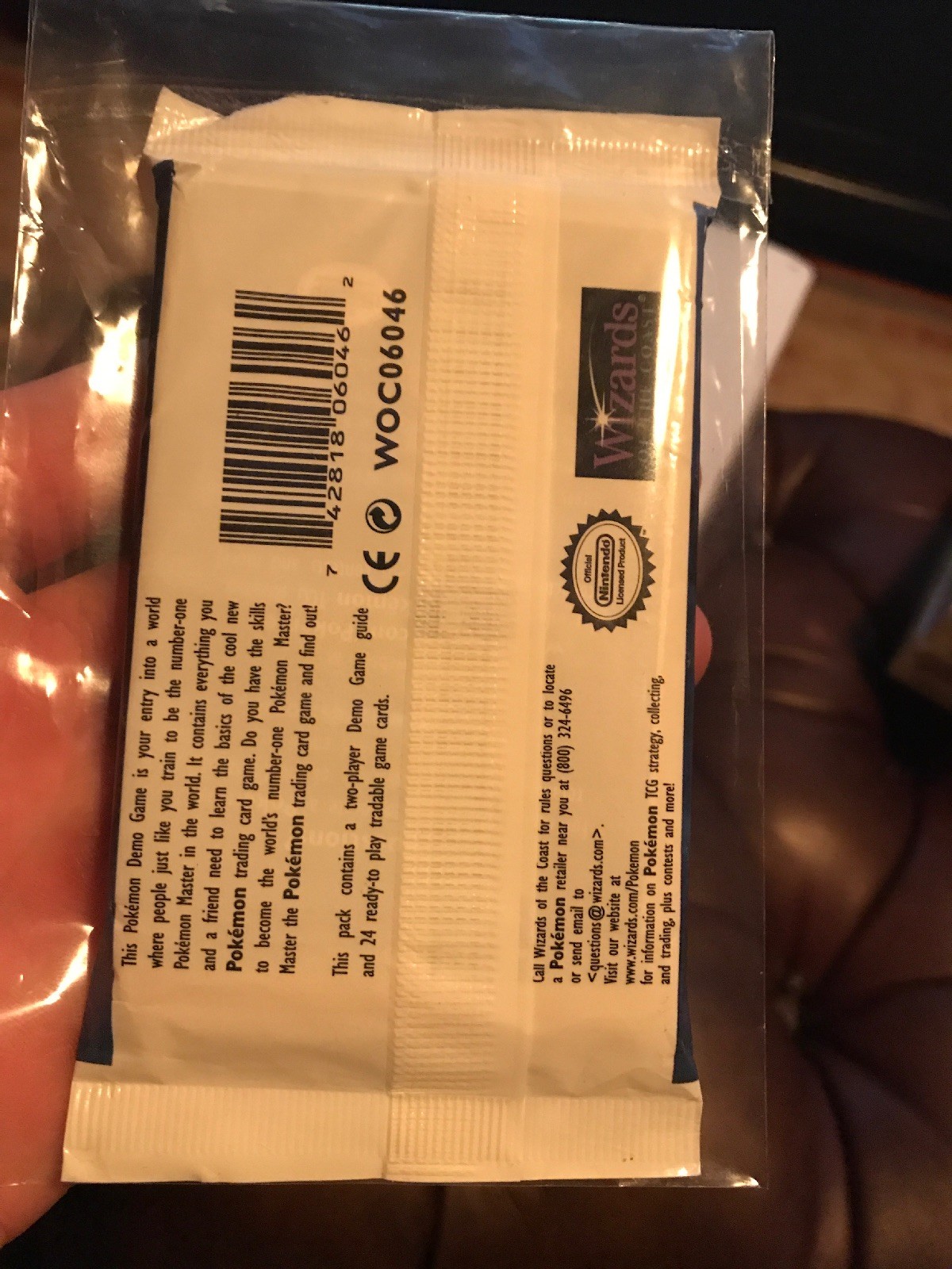 Pokemon 1998 2 Player Demo Game Factory Sealed *Amazing Condition* (PLEASE READ)