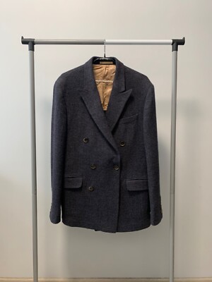 Hackett  ing Loro Piana Mens Wool Doudle Breasted Beautiful Blazer Size 54