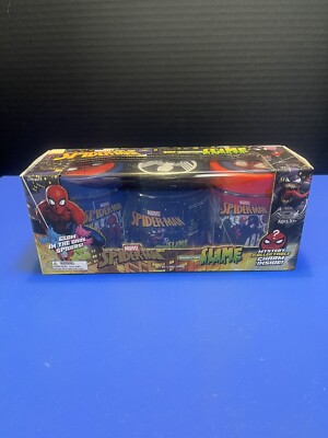 Fantasma Toys Quantum Slime Spider-Man 3 Pack Venom, Spider-Man, Miles Morales.