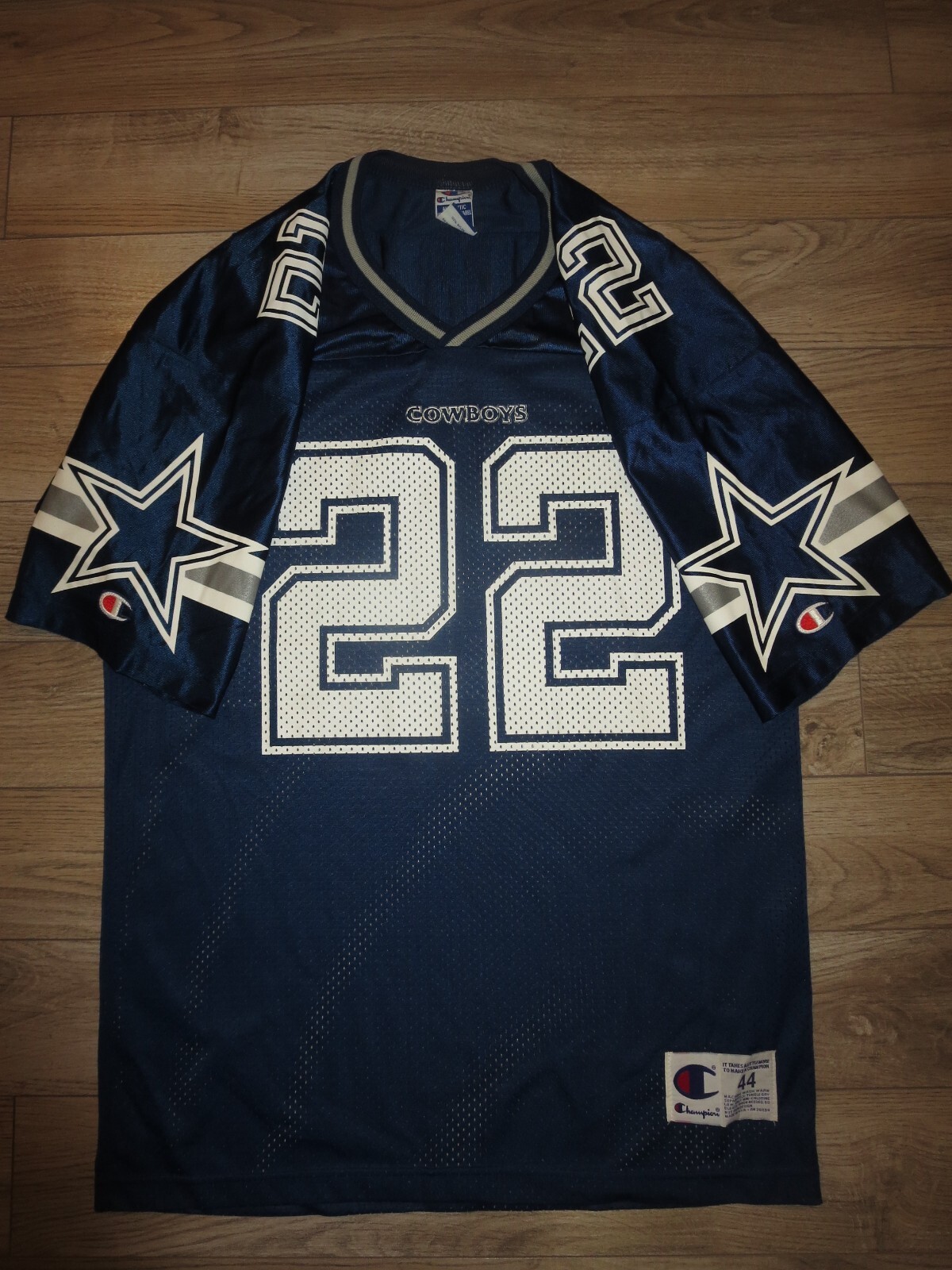ダラス・カウボーイズ E.スミス シャツ 22番 Dallas Cowboys Emmitt Smith #22 Player Name & Number Tee