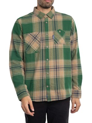 Мужская клетчатая рубашка Penfield в матовую клетку, бежевый