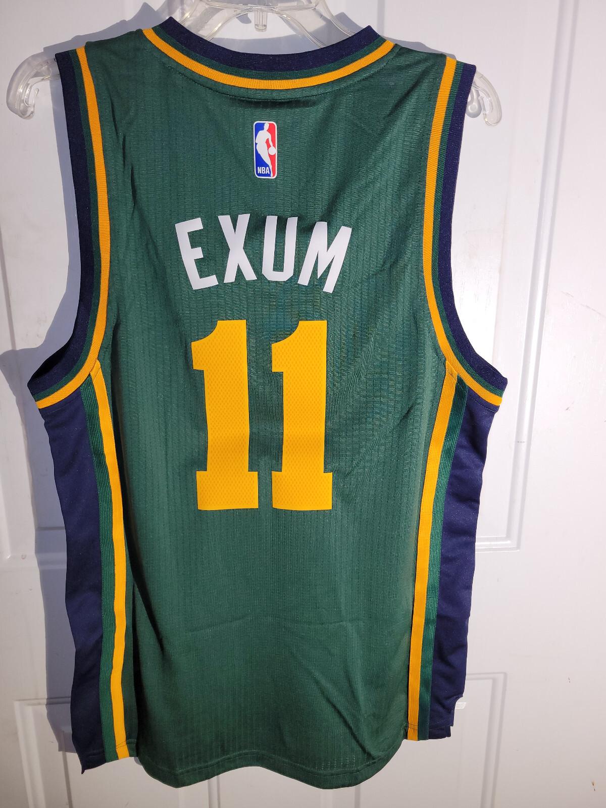 ☆Adidas☆BasketBall Stipes Jersey Green 41fnvJWVZNL.jpg