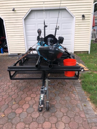 VIBE KAYAK Skipjack 120T 12' With Utility Trailer