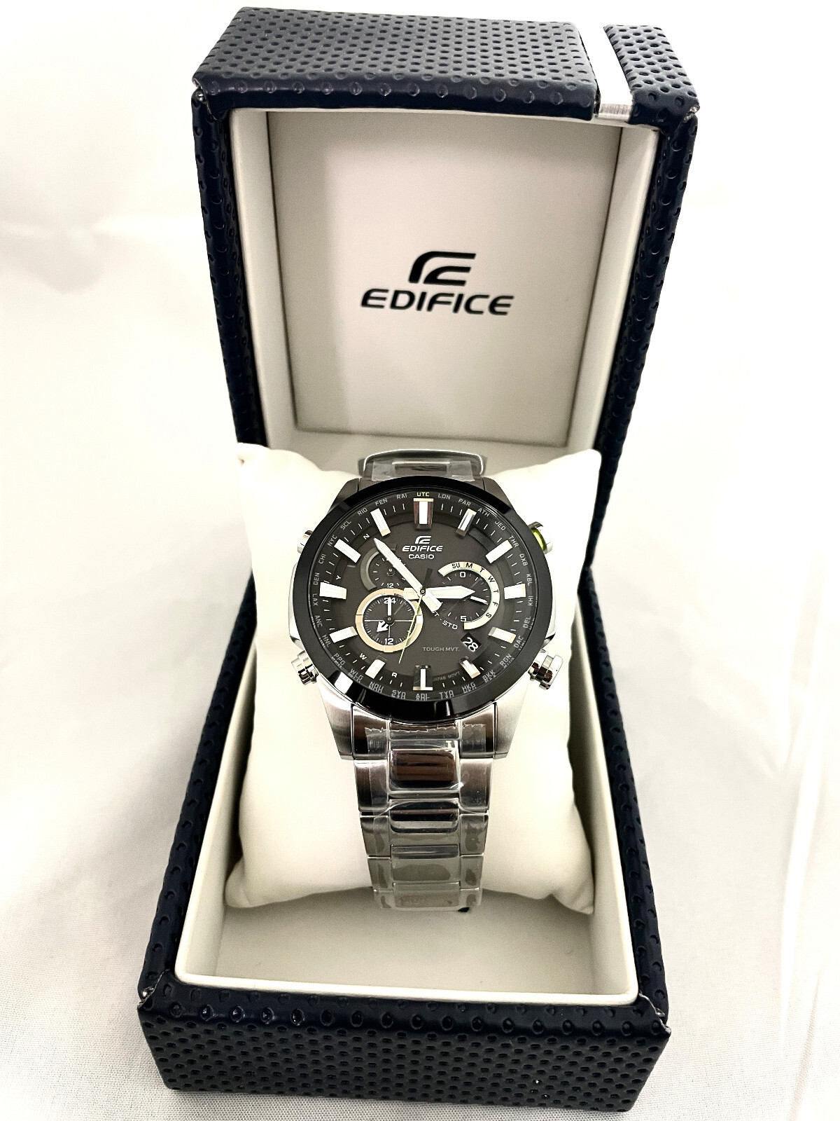 カシオ　エディフィス　EQW-T640DB Casio Japan Official Watch Edifice Radio Wave Solar EQW
