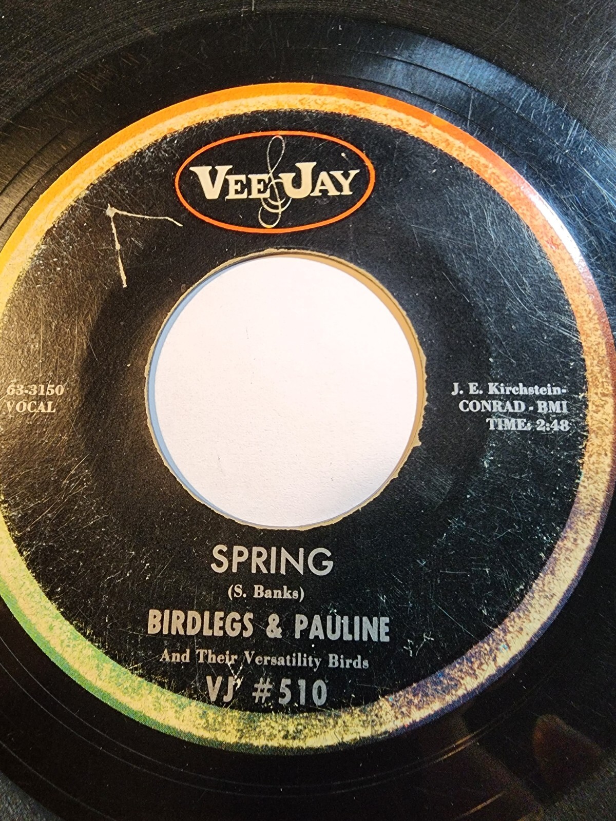 英7” Birdlegs &amp; Pauline Spring WI4014 Sue Records /00080 45cat - Birdlegs And Pauline - Spring / In So Many Ways
