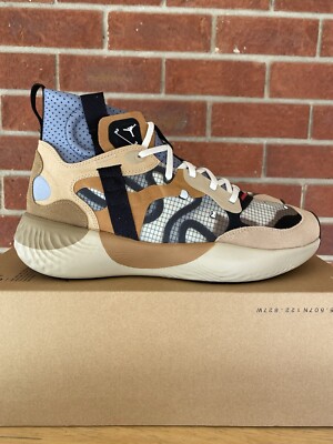 Nike Air Jordan Delta 3 Mens Size 10 Dark Driftwood Brown Tan New Sneakers Shoes