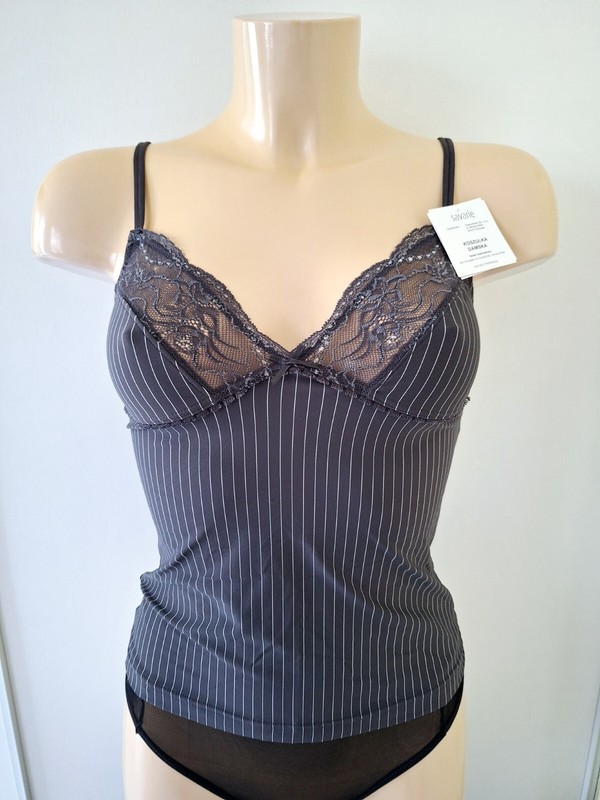 Debardeur / Caraco Taille S Marque Sassa Mode Couleur Gris