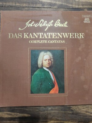 BACH Complete Cantatas  Vol 1-2 LP Box set Telefunken
