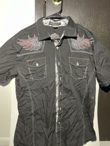 Victorious LA Black Button Down XL | eBay Victorious LA Black Button Down XL | eBay