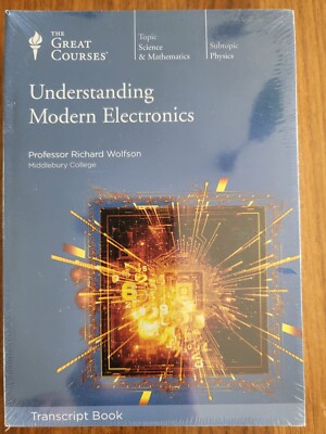 Great Courses Transcript Book Understanding Modern Electronics Wolfson NEW