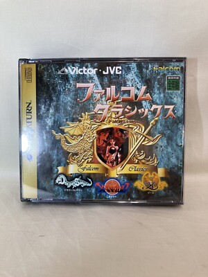 [g463]FALCOM CLASSICS Daragon Slayer Xanadu Ys Sega Saturn