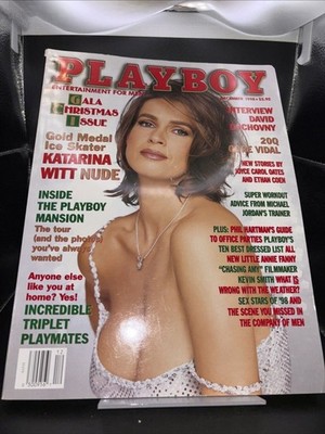 Playboy Magazine December 1998 Katrina Witt  (Hot!) EUC