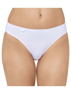 Sloggi 24/7 Microfibre Tai Briefs White Smooth Knickers - 3 Pack