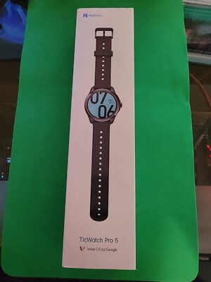 CLEAN Mobvoi TicWatch Pro 5 SmartWatch Wh12088 Dual Display Long Battery 2/32GB