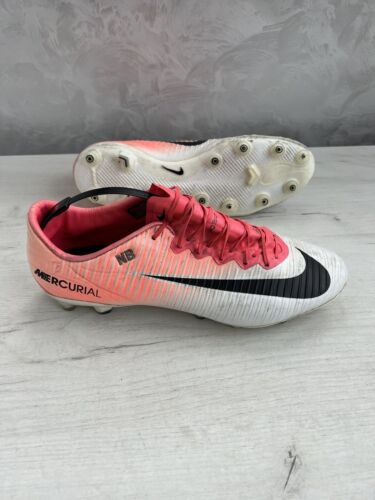 Nike Mercurial Vapor 11 AG White Red Football Soccer Cleats Nike Mercurial Vapor 11 AG White Red Football Soccer Cleats