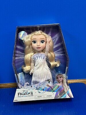 Disney Frozen 2 Magic in Motion Elsa Doll Sings Music Lights Moving Head Mouth