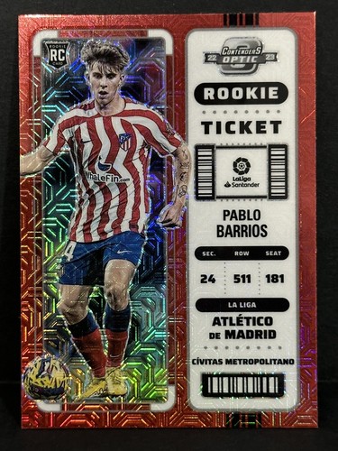 Topps Chrome1st パブロ・バリオスアトレティコRC