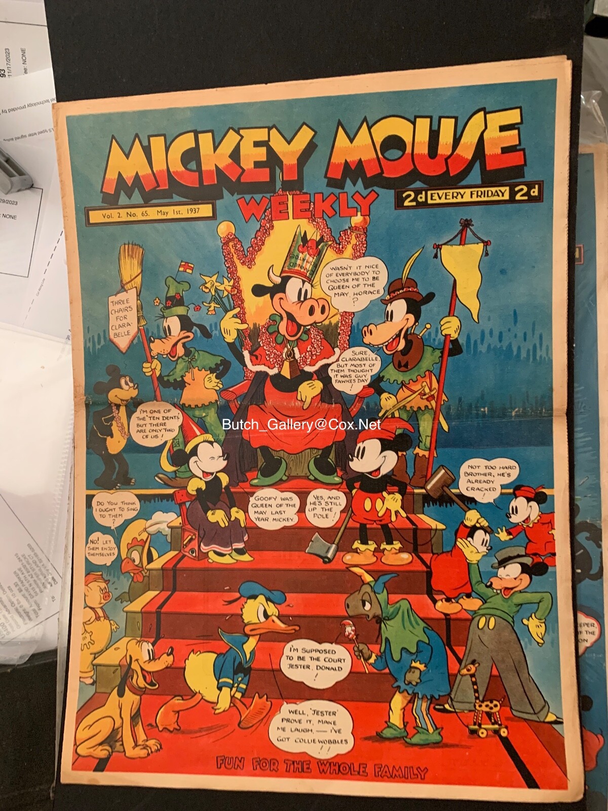 アンティーク ミッキーマウスマガジン Mickey Mouse Magazine Disney - ミッキーマガジン Mickey magazineの通販 by Kiki