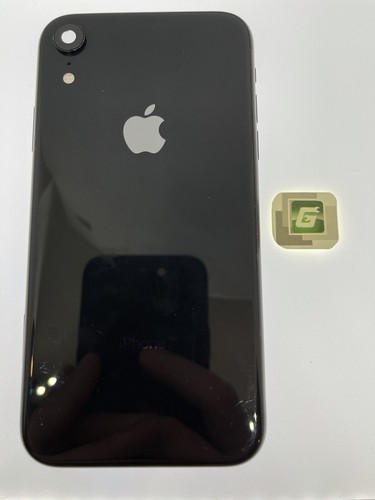 Apple iPhone XR 黒 背面傷あり