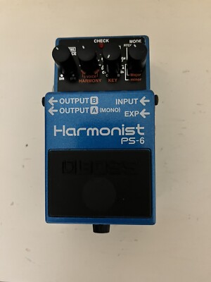 boss ps-6 harmonist pedal