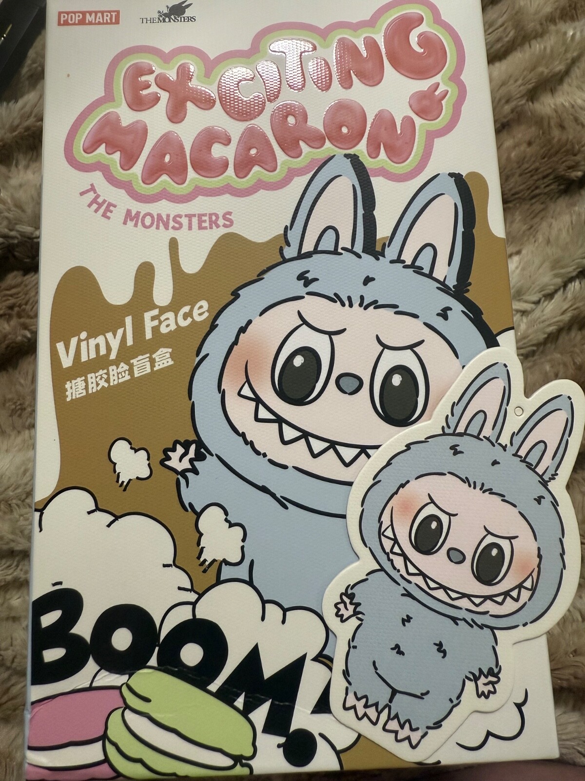 正規品 LABUBU THE MONSTERS Exciting Macaron THE MONSTERS - Tasty Macarons Vinyl Face Blind Box | Blind
