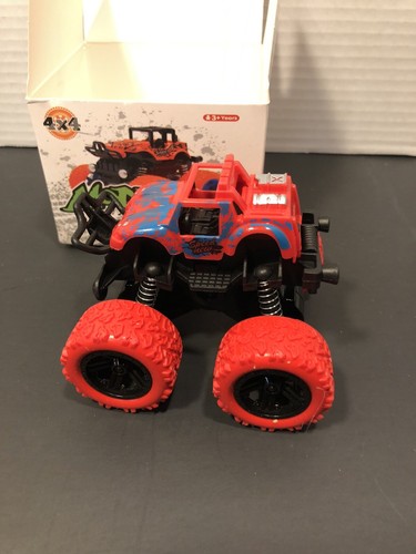 週刊MONSTER TRUCK 4WD Mukola 1:12 Scale 4WD RC Monster Truck with Head Lights, Off