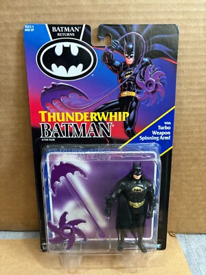 Batman Returns Series Thunderwhip Batman Action Figure Kenner 1991 MOC