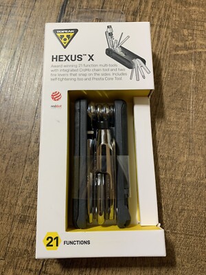 TOPEAK Hexus X Tool 21 Function Bike Bicycle Multi-Tool Hex Brand New