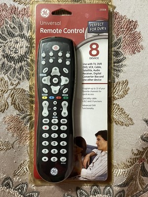 GE 8 Device Universal Remote TV remote #25008