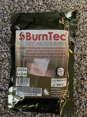 NAR BurnTec  Dressing, 2.5'' X 5''