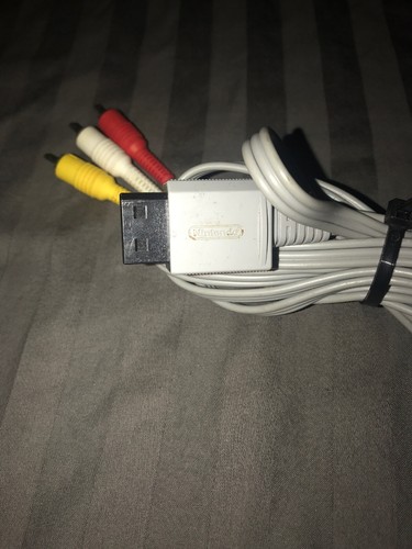 Original OEM Nintendo Wii Audio Video AV Cable Cord