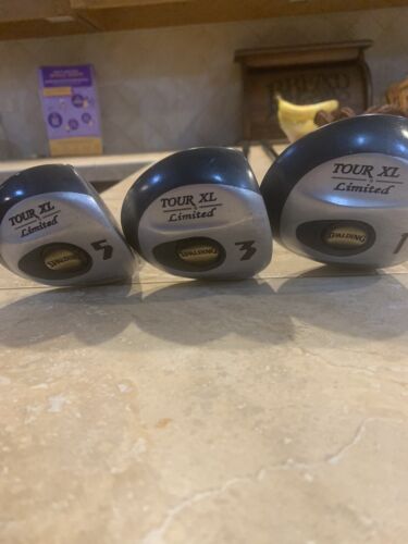 Tour XL Limited Spaulding Light Weight Medium Flex Driver, 3 & 5 Fairway Woods