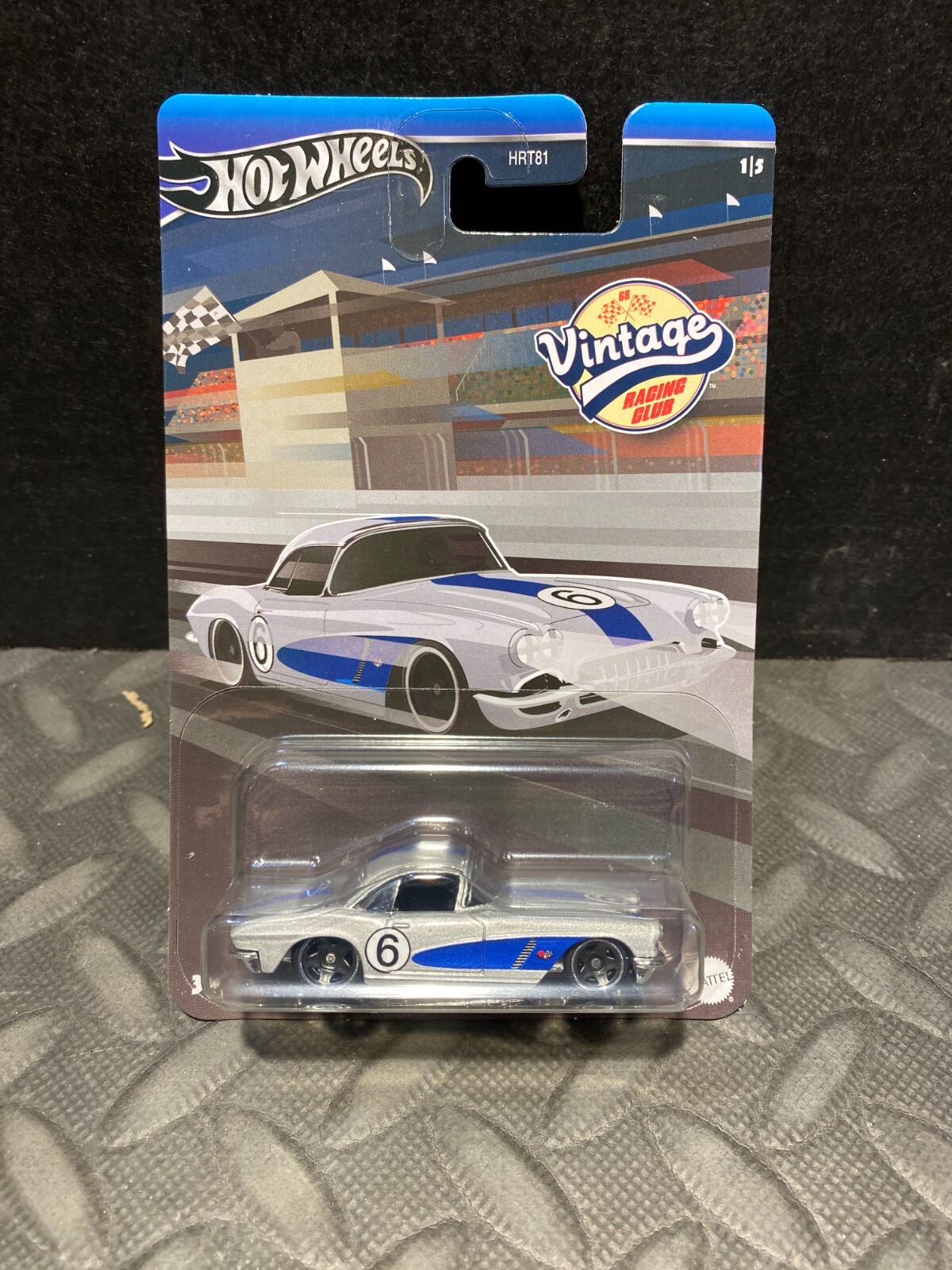 1/64 HOT WHEELS VINTAGE RACING CLUB #6 1962 CHEVROLET