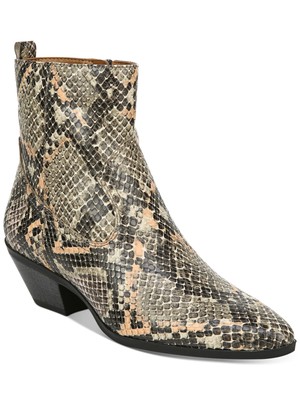 

CIRCUS BY SAM EDELMAN Женские Бежевые Ботинки Garth Western Boot со Змеиным Принтом 5,5 М, Бежевый, G8885S4