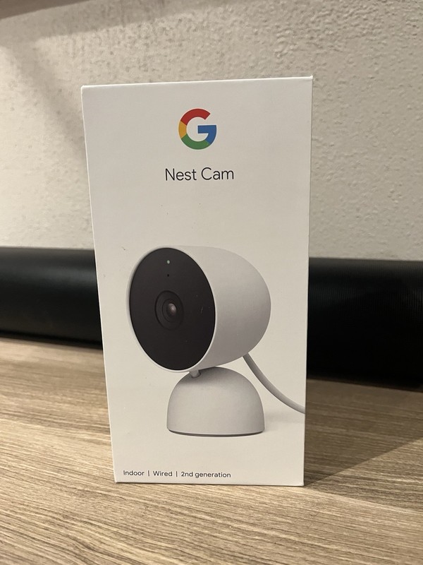 Google Nest Cam 2nd Gen Indoor Security Camera 1080p HD