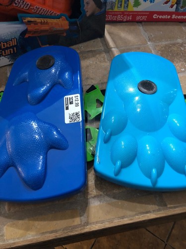 Ideal Sno Toys Sno Scapes - Create Scenes Sno-striker Sno Stompers Lot