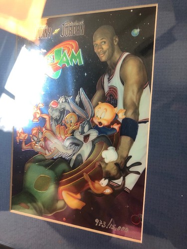 Upper Deck 1996 warner bros space jam limited lithograph highlights 973/15000