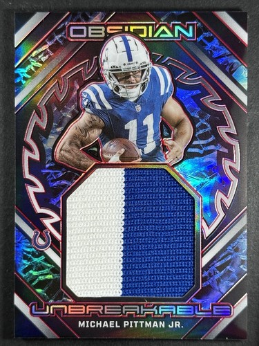 2023 Panini Obsidian Michael Pittman Jr. #UM-MPI