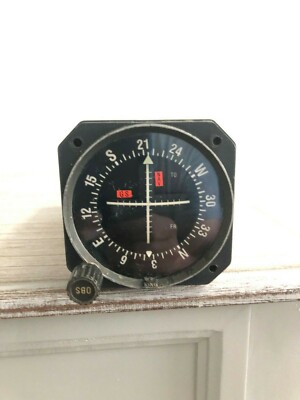 BENDIX/KING KI-204 VOR/LOC CONVERTER & G.S. INDICATOR WITH FRESH FAA FORM 8130-3